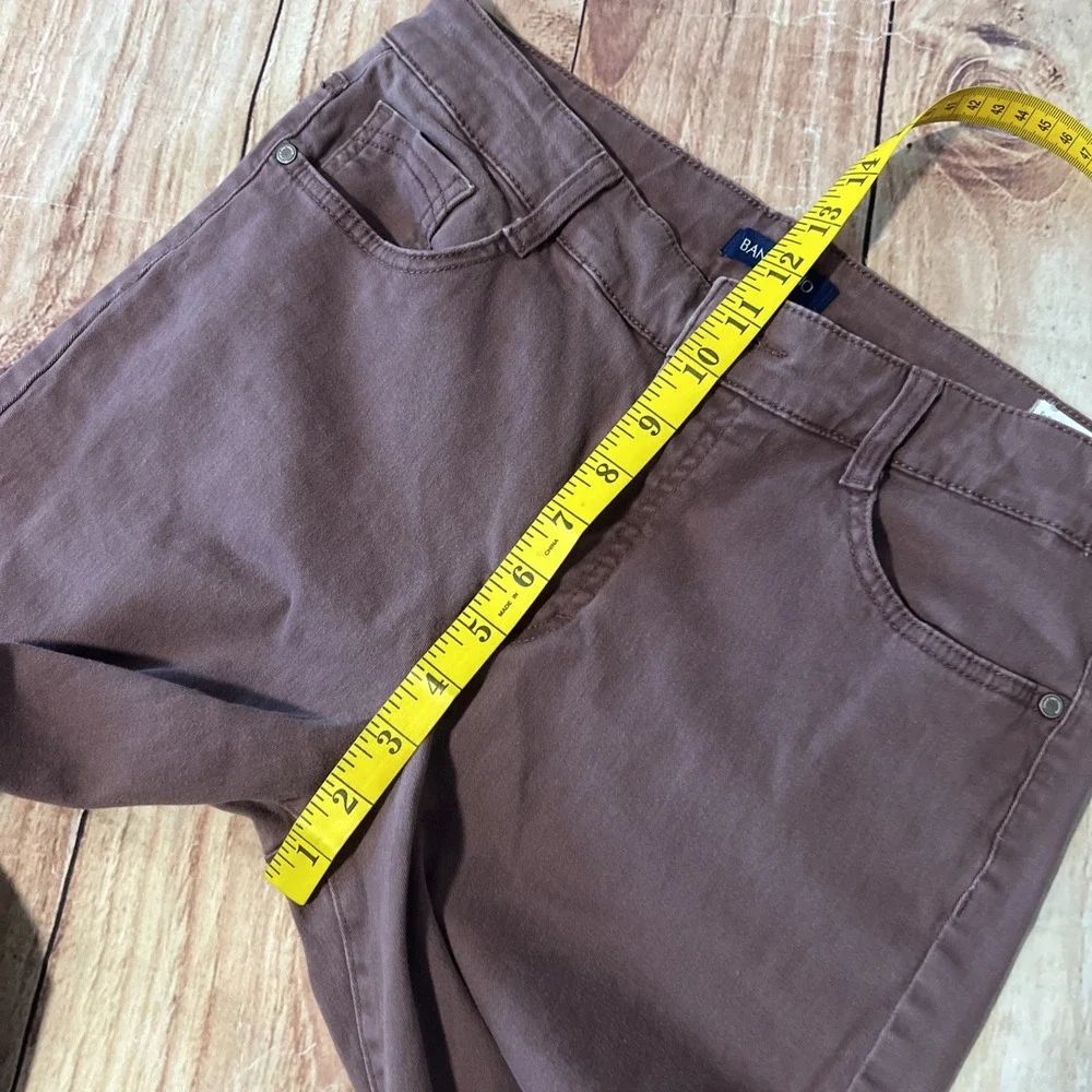 Bandolino Women's Wine Casual Slim Stretch Amy Pants 10